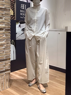 BRICK HOUSE by Tokyo Shirts 名古屋茶屋イオンモール店さん(レディース・161cm)の秋コーディネート