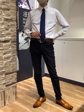 BRICK HOUSE by Tokyo Shirts 名古屋茶屋イオンモール店さん(メンズ・173cm)の秋コーディネート