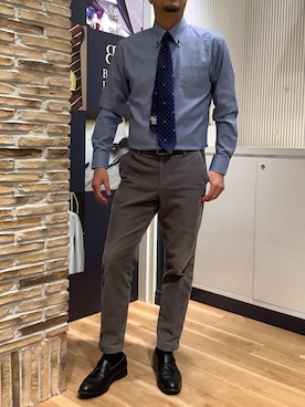 BRICK HOUSE by Tokyo Shirts 名古屋茶屋イオンモール店さんのコーディネート