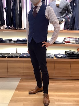 BRICK HOUSE by Tokyo Shirts 名古屋茶屋イオンモール店さん(メンズ・173cm)の秋コーディネート