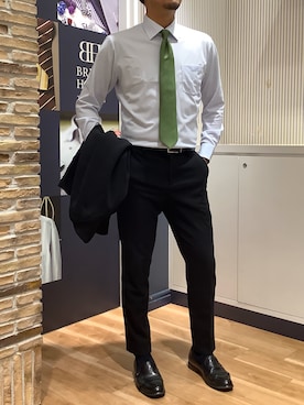 BRICK HOUSE by Tokyo Shirts 名古屋茶屋イオンモール店さんのコーディネート