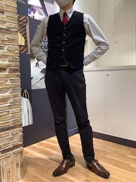 BRICK HOUSE by Tokyo Shirts 名古屋茶屋イオンモール店さん(メンズ・173cm)の秋コーディネート
