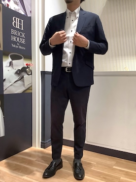 BRICK HOUSE by Tokyo Shirts 名古屋茶屋イオンモール店さんのコーディネート