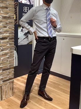 BRICK HOUSE by Tokyo Shirts 名古屋茶屋イオンモール店さんのコーディネート