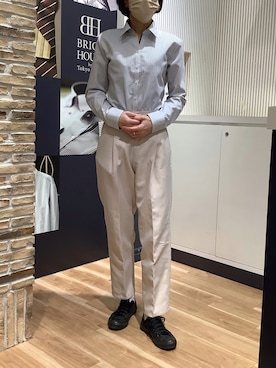 BRICK HOUSE by Tokyo Shirts 名古屋茶屋イオンモール店さんのコーディネート