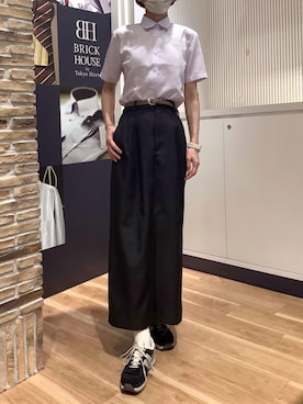 BRICK HOUSE by Tokyo Shirts 名古屋茶屋イオンモール店さん(レディース・161cm)の夏コーディネート