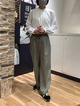 BRICK HOUSE by Tokyo Shirts 名古屋茶屋イオンモール店さん（レディース・161cm）の冬コーディネート
