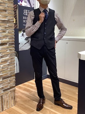 BRICK HOUSE by Tokyo Shirts 名古屋茶屋イオンモール店さんのコーディネート