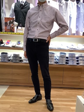 BRICK HOUSE by Tokyo Shirts 名古屋茶屋イオンモール店さん（メンズ・173cm）の秋コーディネート
