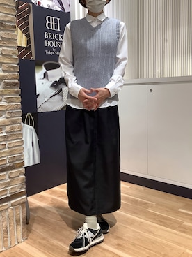 BRICK HOUSE by Tokyo Shirts 名古屋茶屋イオンモール店さん(レディース・161cm)の秋コーディネート