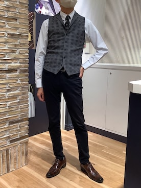 BRICK HOUSE by Tokyo Shirts 名古屋茶屋イオンモール店さんのコーディネート