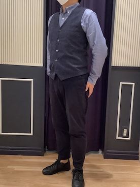 BRICK HOUSE by Tokyo Shirts 名古屋茶屋イオンモール店さん（メンズ・168cm）の秋コーディネート