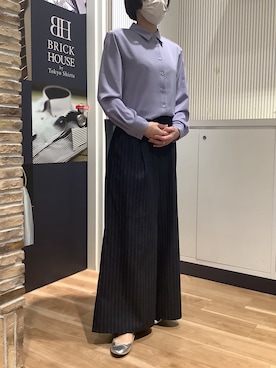 BRICK HOUSE by Tokyo Shirts 名古屋茶屋イオンモール店さんのコーディネート