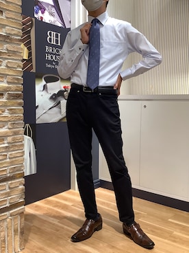 BRICK HOUSE by Tokyo Shirts 名古屋茶屋イオンモール店さん(メンズ・173cm)の秋コーディネート