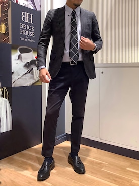 BRICK HOUSE by Tokyo Shirts 名古屋茶屋イオンモール店さんのコーディネート