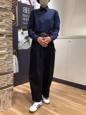 BRICK HOUSE by Tokyo Shirts 名古屋茶屋イオンモール店さん(レディース・161cm)の秋コーディネート