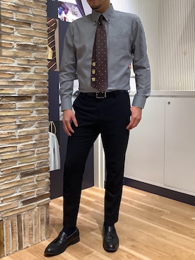 BRICK HOUSE by Tokyo Shirts 名古屋茶屋イオンモール店さんのコーディネート