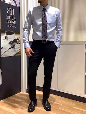 BRICK HOUSE by Tokyo Shirts 名古屋茶屋イオンモール店さんのコーディネート