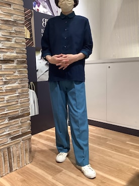 BRICK HOUSE by Tokyo Shirts 名古屋茶屋イオンモール店さん(レディース・161cm)の夏コーディネート