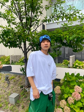 中村 篤恭さん（メンズ・174cm）の夏コーディネート