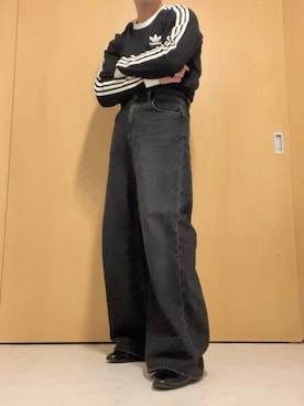 「Chikashitsu +（チカシツプラス）のアイテム（ブーツ）」を使った、yutaさん（メンズ・163cm）の春コーディネート