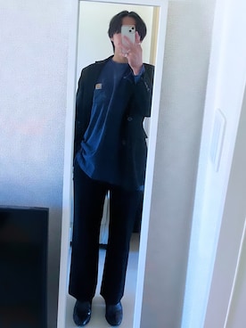 「MM6 Maison Margiela（ｴﾑｴﾑｼｯｸｽ ﾒｿﾞﾝ ﾏﾙｼﾞｪﾗ）のアイテム（ジャケット/アウター）」を使った、yutaさん（メンズ・163cm）の春コーディネート