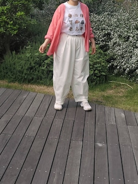 「in the groove（インザグルーヴ）のアイテム」を使った、ℽαʙʋさん（レディース・162cm）の夏コーディネート