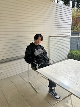 「BlackEyePatch（ブラックアイパッチ）のアイテム（ジャケット/アウター）」を使った、とらさん（メンズ・175cm）の秋コーディネート