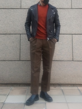 「PT TORINO（ピーティートリノ）のアイテム」を使った、tutimurajyaku1997さん（メンズ・172cm）の冬コーディネート