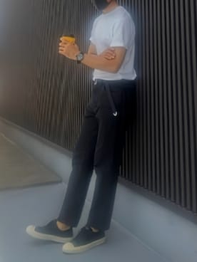 「JACK PURCELL（ジャックパーセル）のアイテム（スニーカー）」を使った、tutimurajyaku1997さん（メンズ・172cm・50代）の夏コーディネート