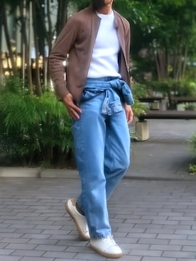 「Gran Sasso（グランサッソ）のアイテム」を使った、tutimurajyaku1997さん（メンズ・172cm）の春コーディネート