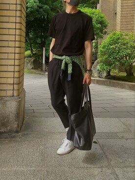 「DRUMOHR（ドルモア）のアイテム」を使った、tutimurajyaku1997さん（メンズ・172cm）の夏コーディネート