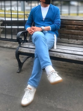 「Santoni（サントーニ）のアイテム」を使った、tutimurajyaku1997さん（メンズ・172cm）の春コーディネート