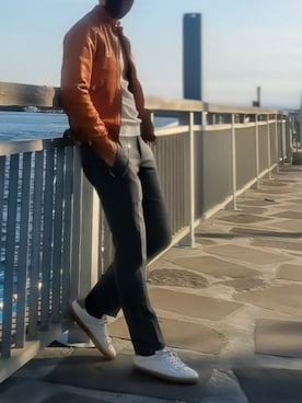 「Santoni（サントーニ）のアイテム」を使った、tutimurajyaku1997さん（メンズ・172cm）の春コーディネート