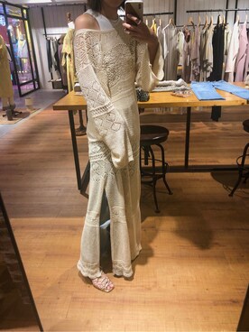 西部結花さん（レディース・170cm）の春コーディネート