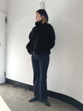 西部結花さん（レディース・170cm）の秋コーディネート