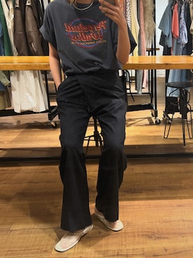 西部結花さん（レディース・170cm）の春コーディネート