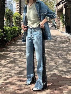 西部結花さん(レディース・170cm)の春コーディネート