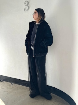 西部結花さん（レディース・170cm）の秋コーディネート