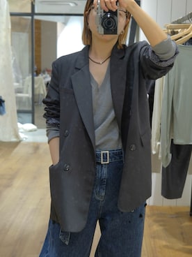 西部結花さん（レディース・170cm）の夏コーディネート