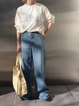 西部結花さん（レディース・170cm）の春コーディネート