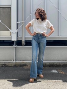 ハイウエストフレアデニム｜アングリッド（Ungrid）アウトレット公式