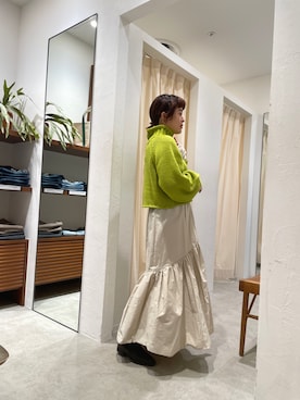 大熊亜美さん(レディース・157cm)の冬コーディネート