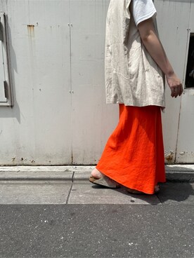 大熊亜美さん（レディース・155cm）の夏コーディネート