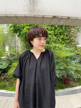 大熊亜美さん（レディース・155cm）の春コーディネート