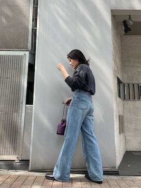 大熊亜美さん（レディース・155cm）の夏コーディネート