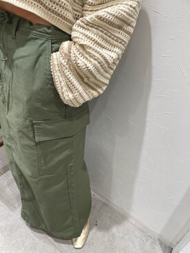 大熊亜美さん(レディース・157cm)の春コーディネート