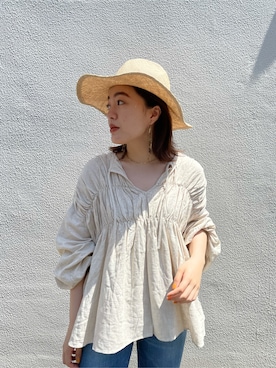 大熊亜美さん（レディース・155cm）の春コーディネート