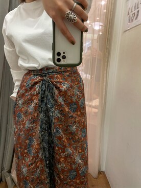 大熊亜美さん(レディース・155cm)の冬コーディネート