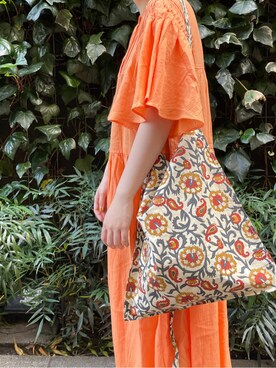 大熊亜美さん(レディース・155cm)の春コーディネート